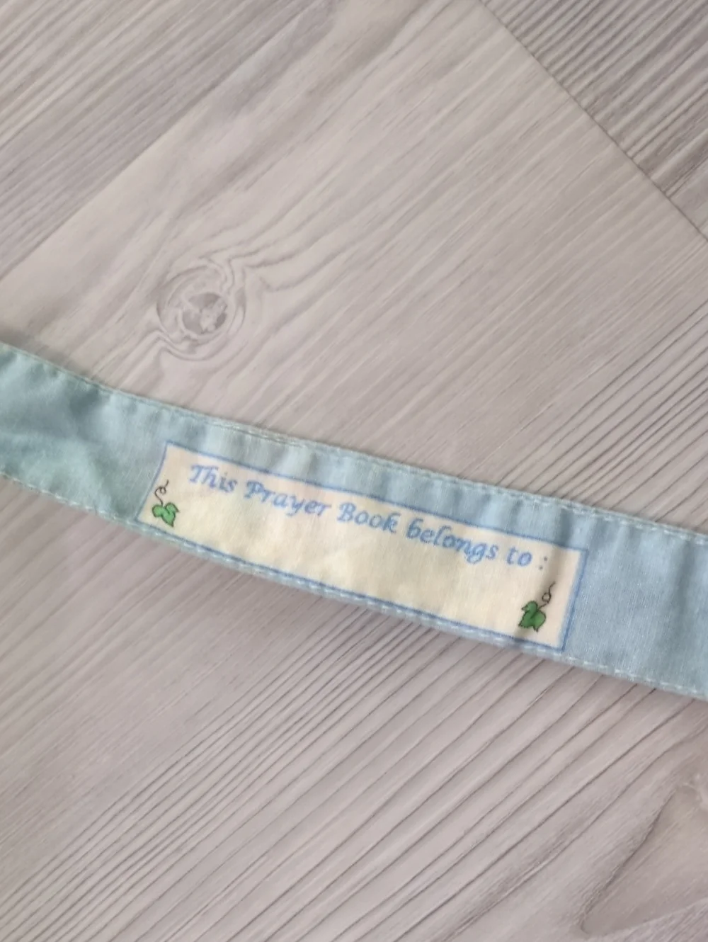 Vintage Soft Fabric Children's Prayer Book Cloth Quiet Book Baby Nursery Christi